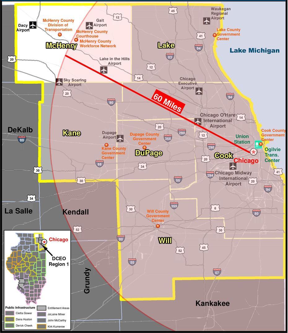 Mchenry County Area Overview, Mchenry, United States, Mchenry Illinois, Street  Mchenry Il