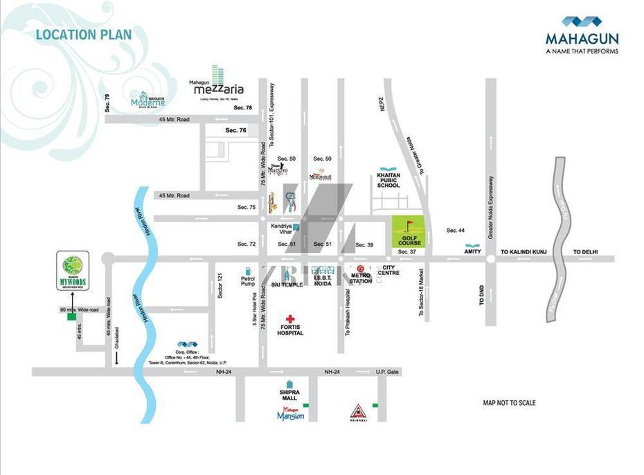 Moderne  House, Sector 2  Noida, Zricks, Mahugaon, India