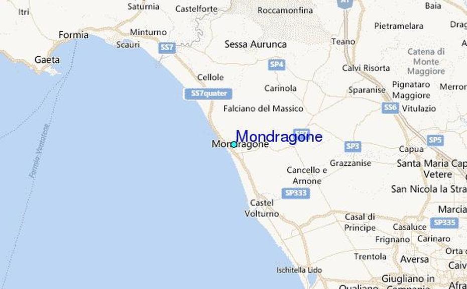 Mondragone Tide Station Location Guide, Mondragone, Italy, Frascati Italy, Capua Italy