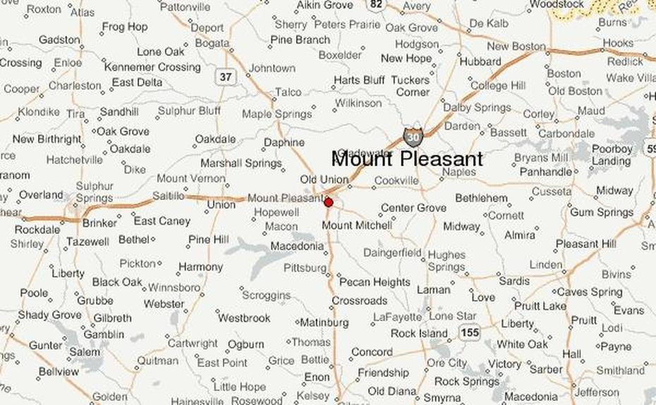 Mount Pleasant Wi, Mount Pleasant Mi, Texas Location, Mount Pleasant, United States