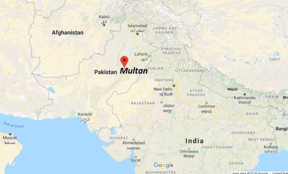 Where Is Multan Located? What Country Is Multan In? Multan Map | Where …, Multan, Pakistan, Pakistan Road, Okara