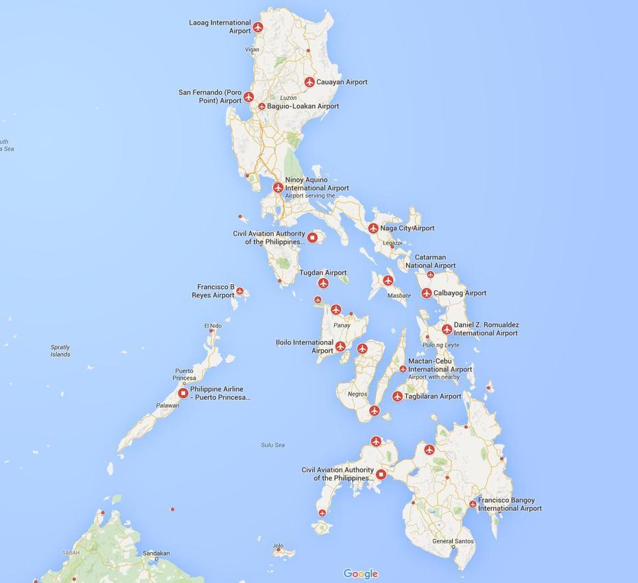 Philippines Airports Map | Plane Flight Tracker, Lagindingan, Philippines, Lagindingan, Philippines