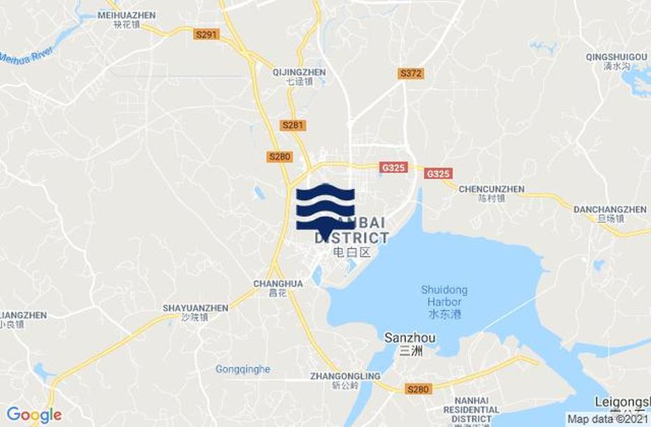 Shuidong – Guangdong – China – 2021 – Tideschart, Shuiding, China, Liaoning Province, Dandong China