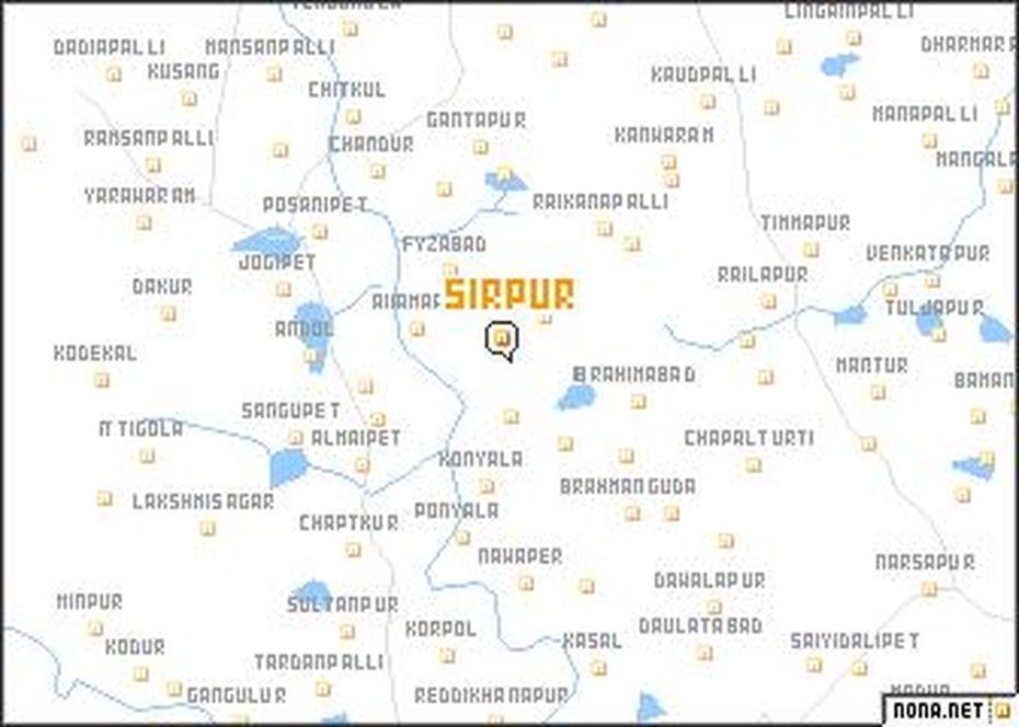 Sirpur (India) Map – Nona, Sirūr, India, Sirr Parker  Nfl, Sudan  President