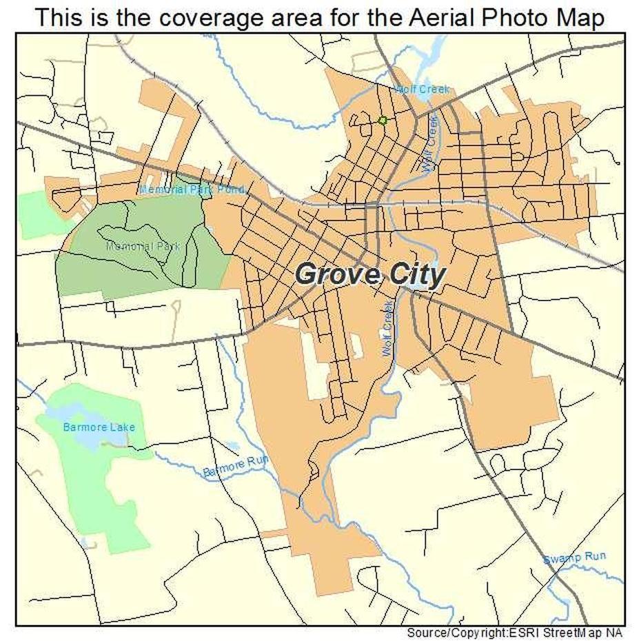 United States  With Capital Cities, All United States  With Cities, Grove City, Grove City, United States