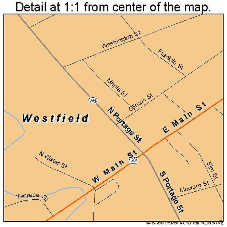 Westfield New York Street Map 3679939, Westfield, United States, Westfield London, Westfield State College