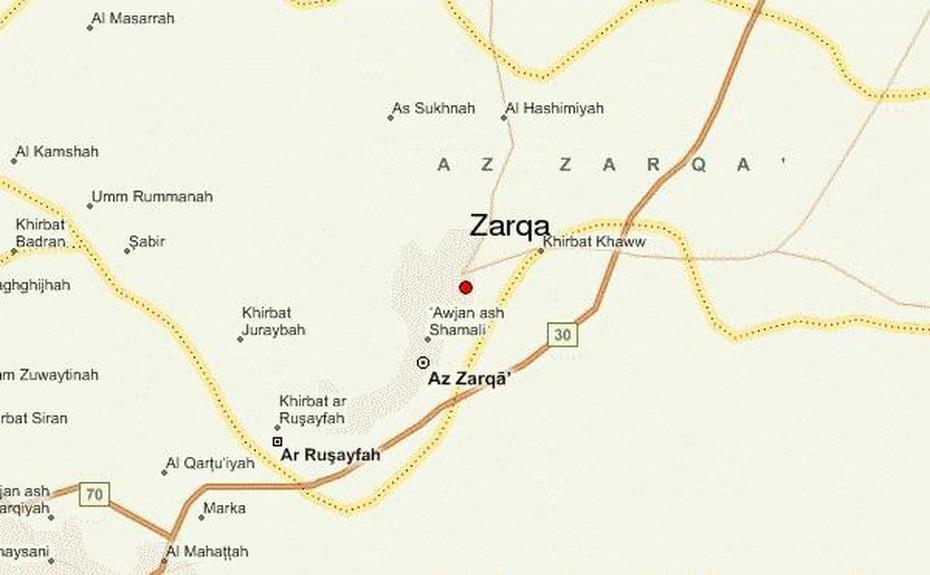 Zarqa Al  Yamama, Jordan Desert, Location Guide, Az Zarqā’, Jordan