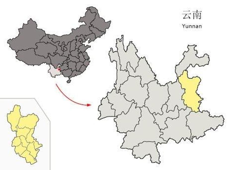 Zhaotong  City, 曲靖, Million Population, Qujing, China