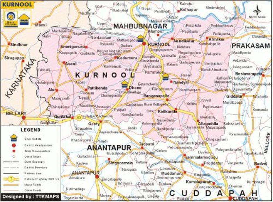 Andhra Pradesh District, Places To Visit In Kurnool, District, Kurnool, India