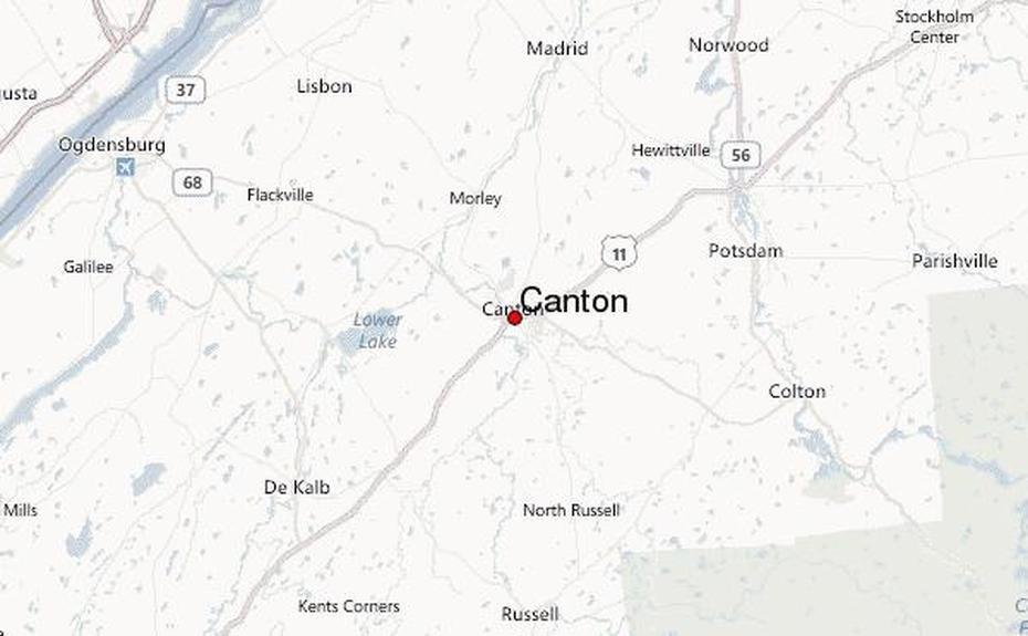 Detailed  United States, United States  Color, Canton, Canton, United States