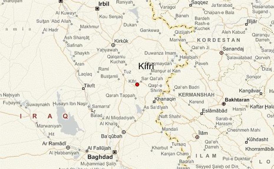 Diyala Iraq, Of Iraq Provinces, Guide, Kifrī, Iraq