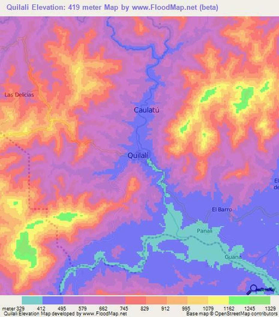 Elevation Of Quilali,Nicaragua Elevation Map, Topography, Contour, Quilalí, Nicaragua, Lake Nicaragua On, Nicaragua In World