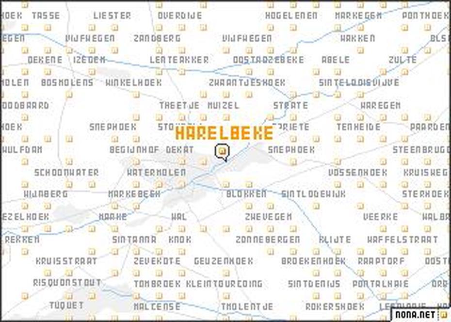 Harelbeke (Belgium) Map – Nona, Harelbeke, Belgium, De Gavers Harelbeke, Bavikhove