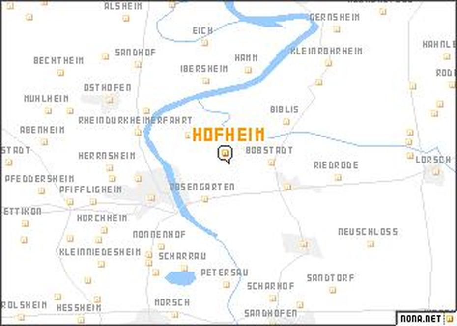 Hofheim (Germany) Map – Nona, Hofheim, Germany, Sembach Germany, Tuebingen Germany