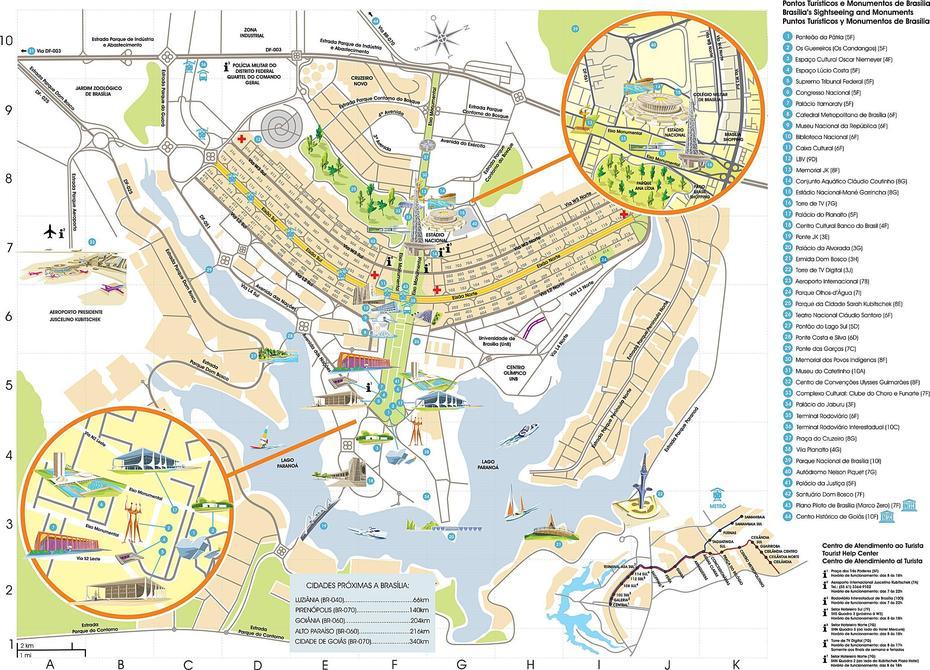 Large Brasilia Maps For Free Download And Print | High-Resolution And …, Brasília, Brazil, Cathedral Brasilia Brazil, Brazil .Png