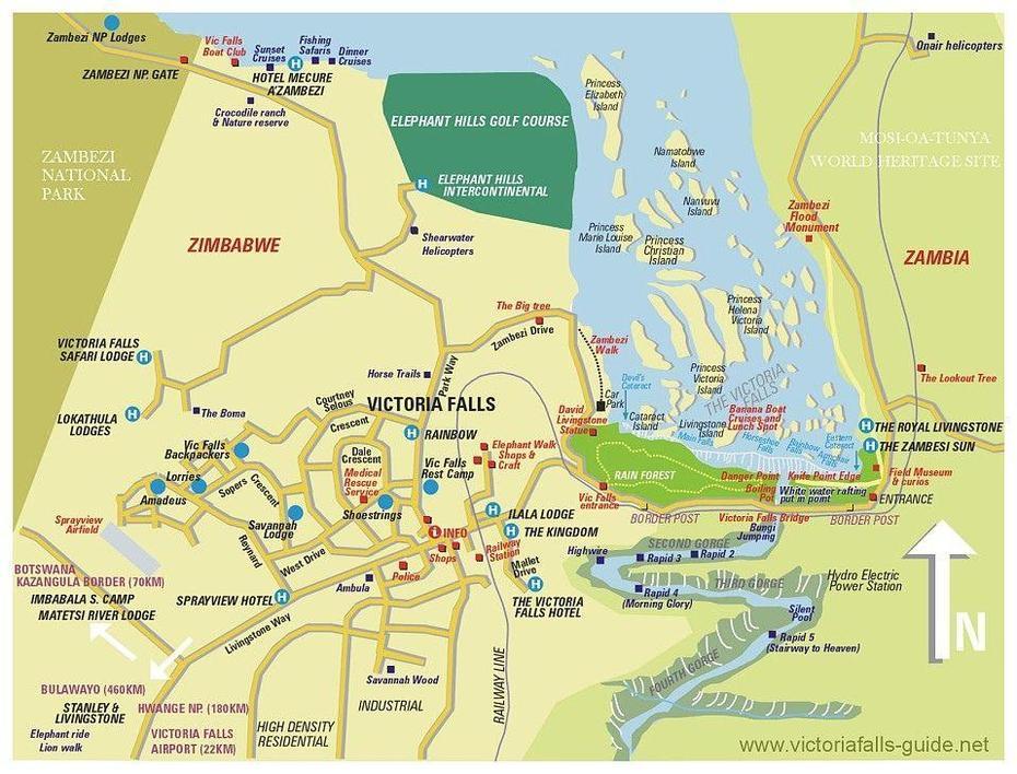 Map Of Victoria-Falls Zimbabwe | Victoria Falls, Map Of Victoria …, Victoria Falls, Zimbabwe, Victoria Falls Safari Lodge Zimbabwe, Victoria Falls Zambia