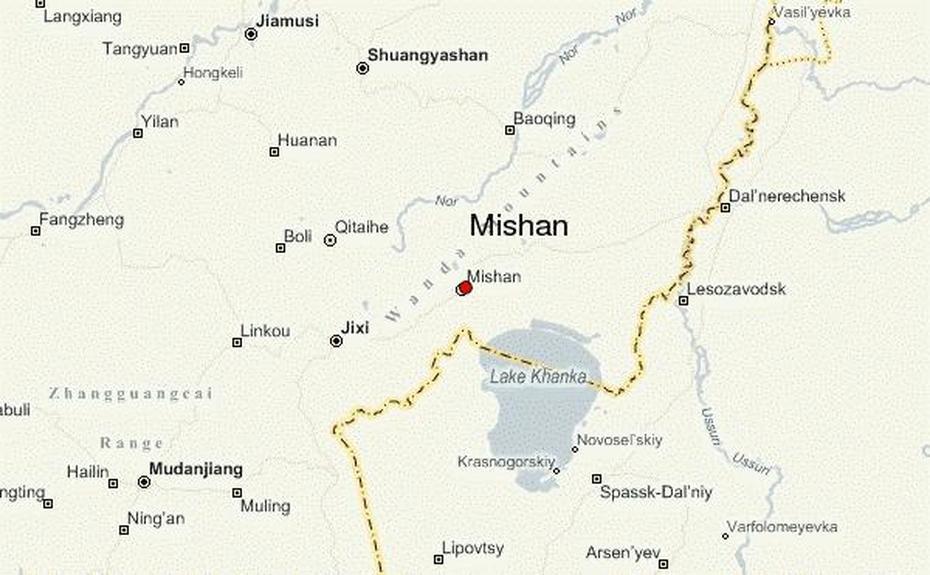 Mishan Location Guide, Mishan, China, Ligaya Mishan, E J Mishan