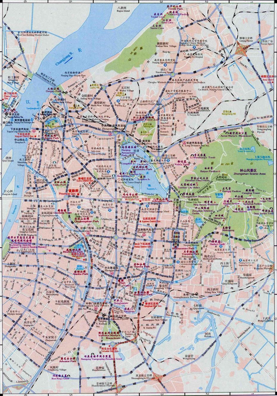 Nanjing China Map – Maps Of Nanjing, Nanjing, China, Nanning, Chongqing China