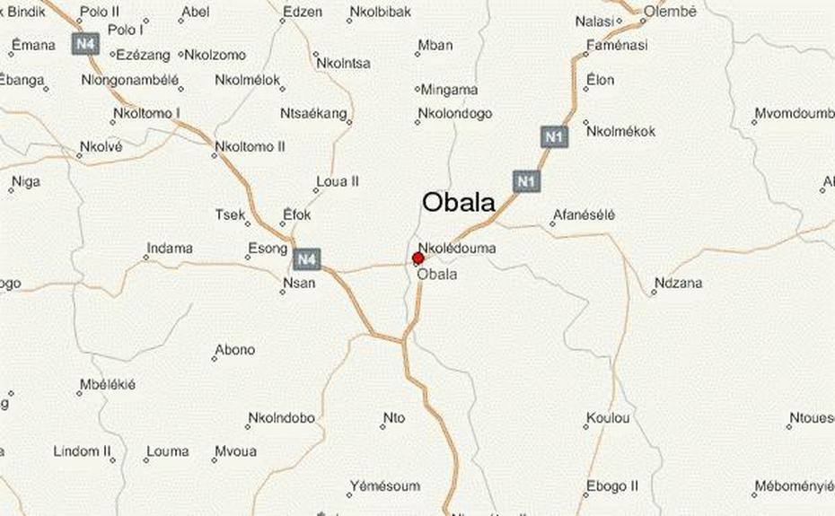 Obala Location Guide, Obala, Cameroon, Cameroon Cities, Cameroon On World