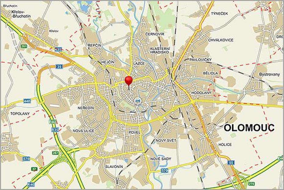 Olomouc City, Czechia Country, A Centra, Olomouc, Czechia