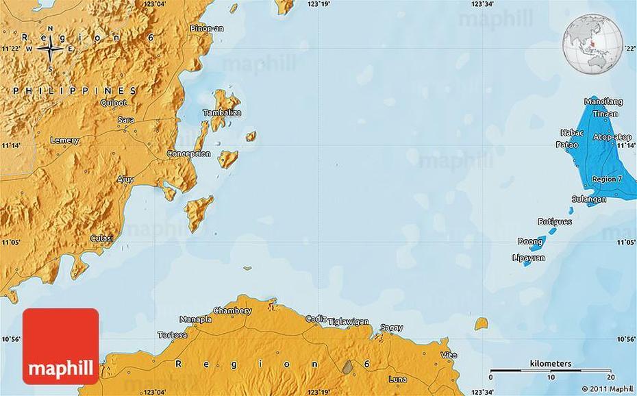 Political Map Of Lemery, Lemery, Philippines, Lemery, Philippines