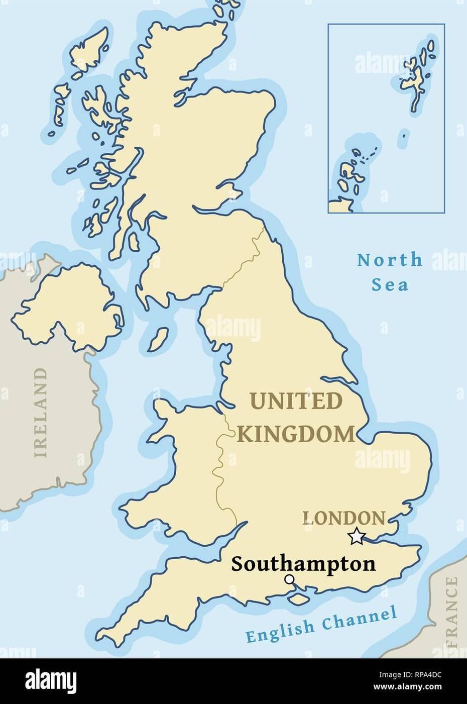 Southampton Map Location – City Marked In United Kingdom (Uk Map …, Southampton, United Kingdom, Of Ramsgate Kent, Town Of  Ramsgate