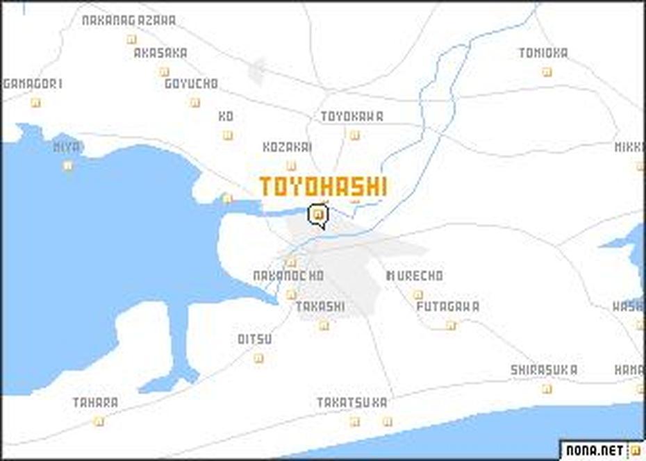 Toyohashi (Japan) Map – Nona, Toyohashi, Japan, Iki Island Japan, Gwangyang