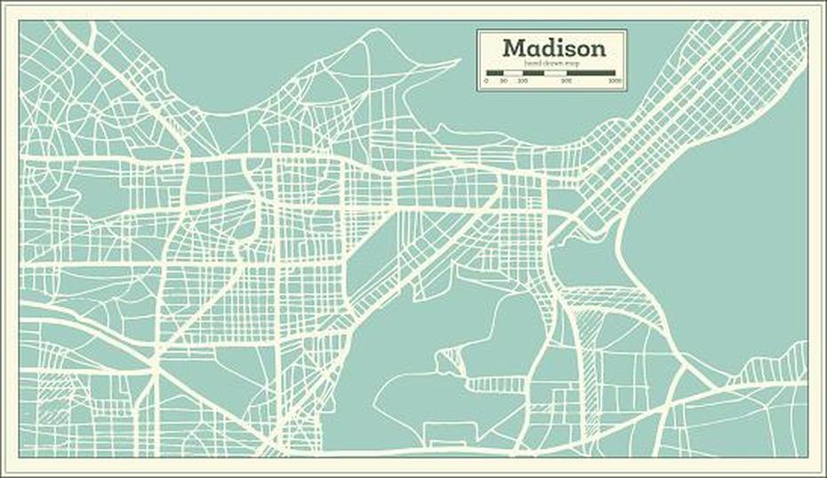 United States  Wisconsin, Madison Wisconsin, Illustration, Madison, United States