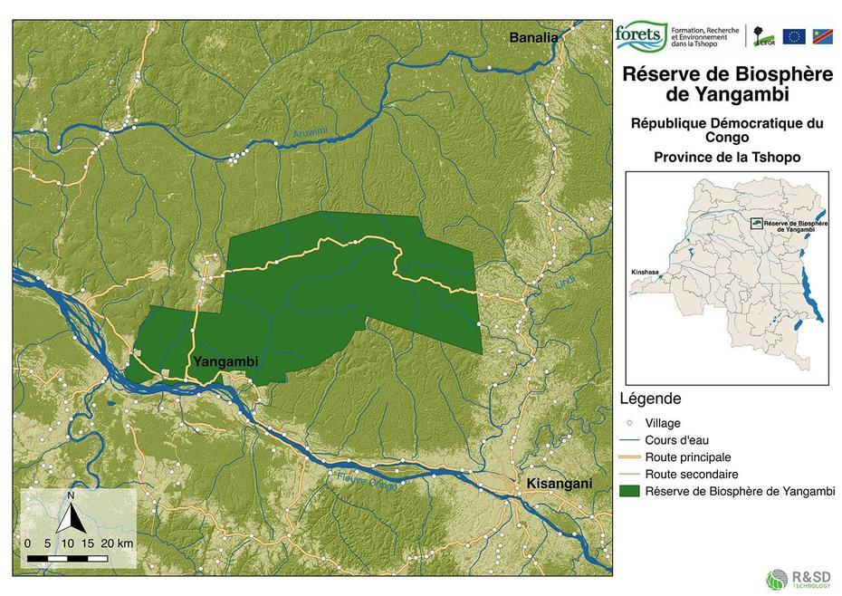 Yangambi Biosphere Reserve | Forets, Yangambi, Congo (Kinshasa), Rd Congo, Kinshasa Plan