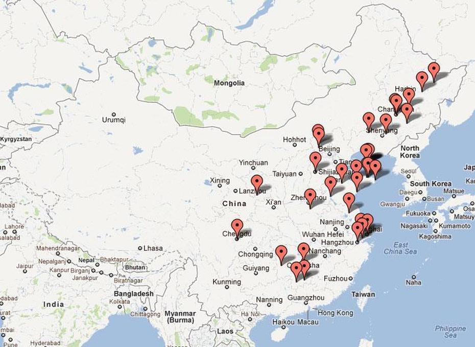 Additional Persecution News From China  March 29, 2012 (34 Reports …, Huadian, China, Sulzer China, Wuhu China