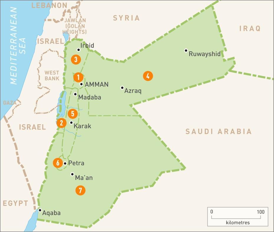 Amman Jordan Map – Amman Jordan On Map (Western Asia – Asia), Amman, Jordan, Jordan In, Jordan  Detailed