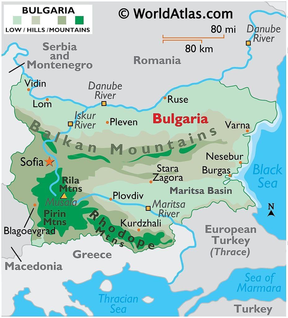 Bulgaria Maps & Facts – World Atlas, Aytos, Bulgaria, Aytos, Bulgaria