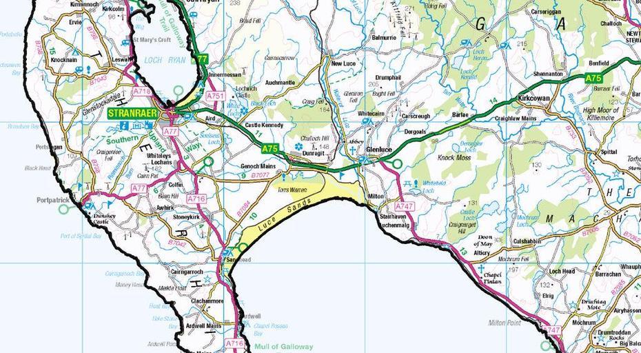 Dumfries And Galloway County Map (2021)  Map Logic, Dumfries, United Kingdom, Dumfries, United Kingdom