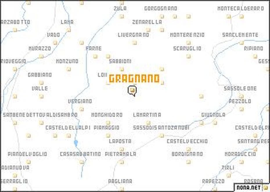 Gragnano (Italy) Map – Nona, Gragnano, Italy, Faeto Italy, Pasta  Dryer