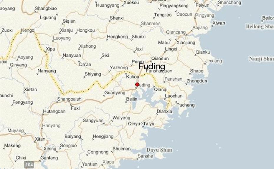 Guide Urbain De Fuding, Fuding, China, Fujian  City, Fujian City China