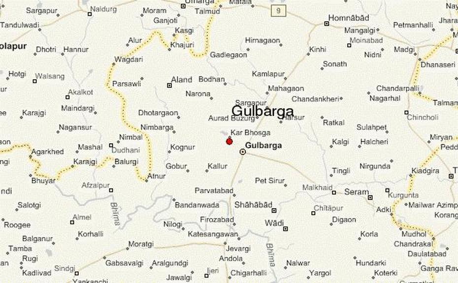 Gulbarga, Jama Masjid Gulbarga, Location Guide, Gulbarga, India