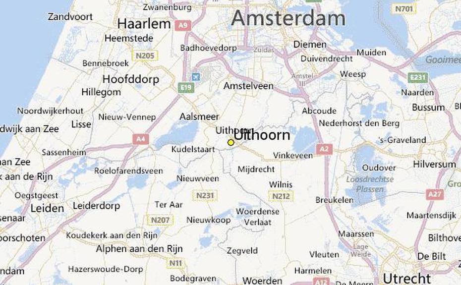 Hilversum Netherlands, Uithoorn Kaart, , Uithoorn, Netherlands