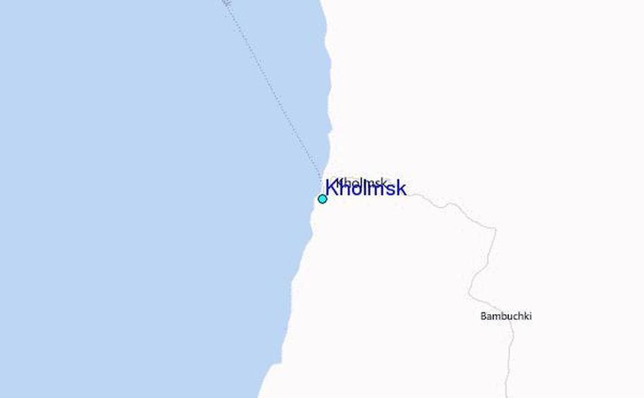 Kholmsk Tide Station Location Guide, Kholmsk, Russia, Okhotsk  City, South  Sakhalin