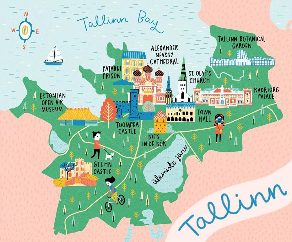 Map Of Tallinn On Behance, Tallinn, Estonia, Estonia Rail, Tallinn  Europe