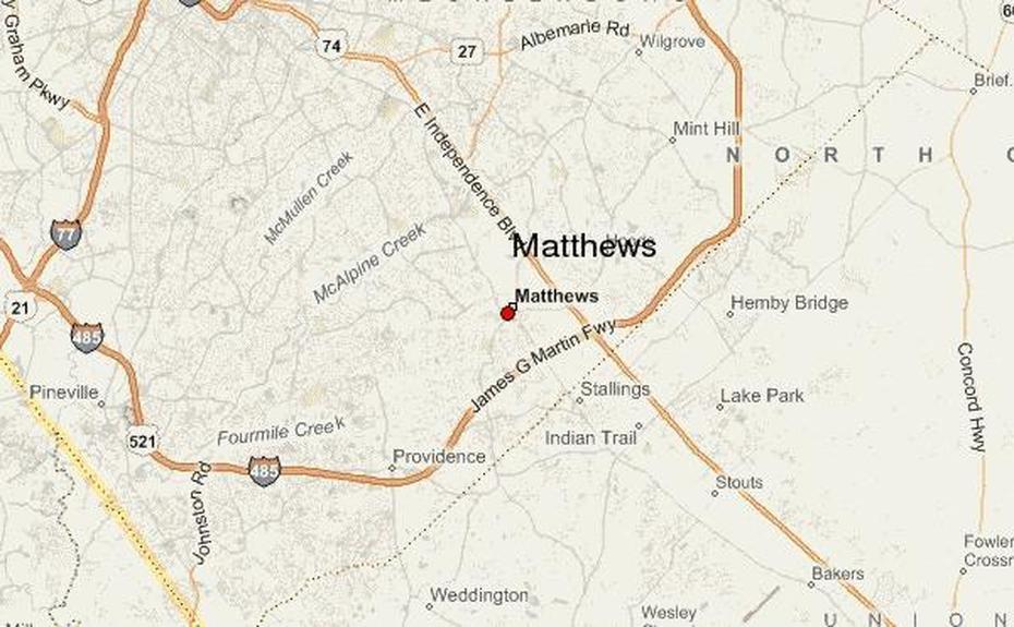 Matthews Location Guide, Matthews, United States, United States  Simple, Cool United States