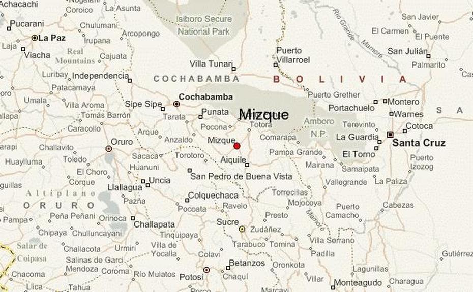 Mizque Bolivia Map, Mizque, Bolivia, Salar De Uyuni Bolivia, Bolivia Nc