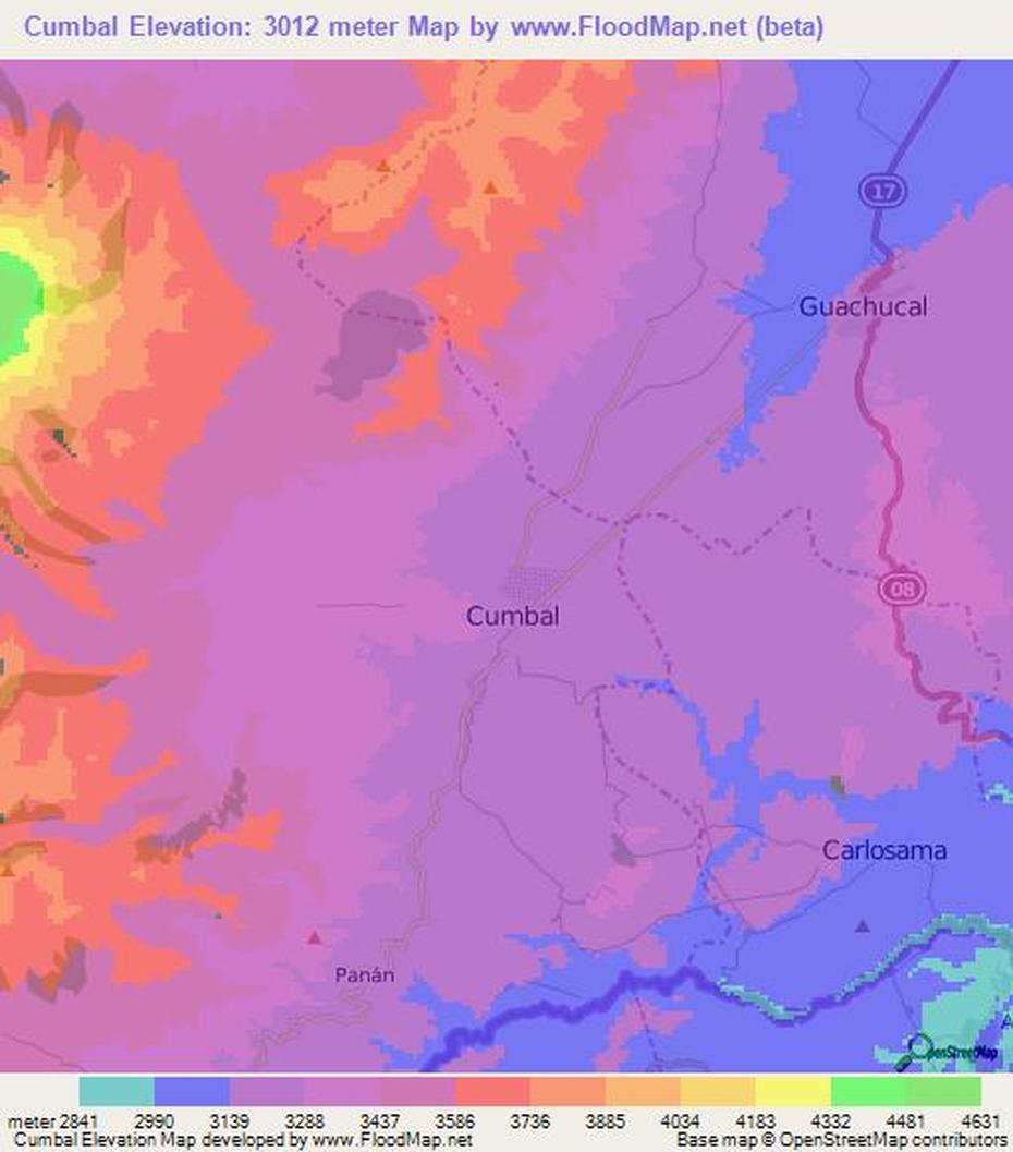 Peru  Volcanoes, Columbia  Volcano, Topography, Cumbal, Colombia