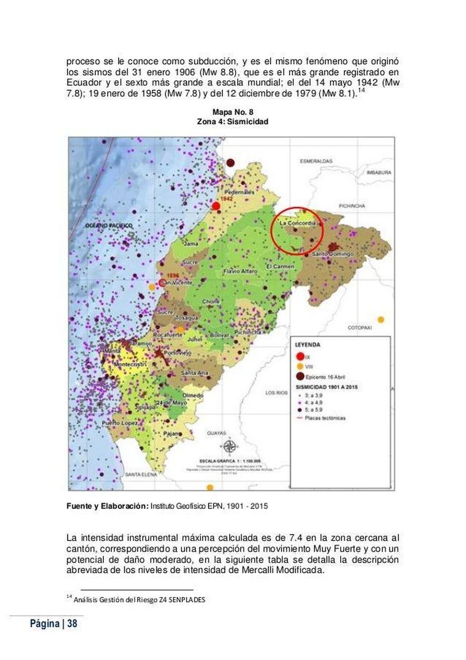 Plan De Desarrollo Del Canton La Concordia Ecuador Componete De Zona, La Concordia, Ecuador, Guayaquil- Ecuador, Volcanoes In Ecuador