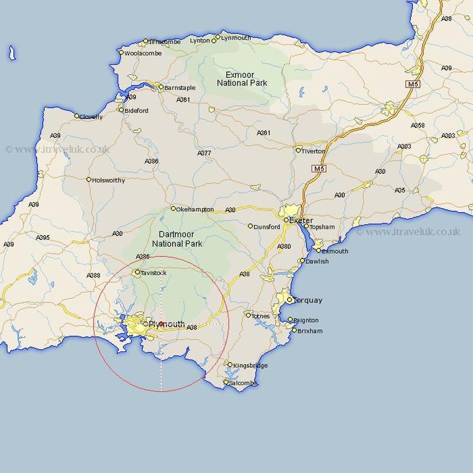 Plympton Map – Street And Road Maps Of Devon England Uk, Plympton, United Kingdom, Gravesend Kent, Gravesend Kent  England