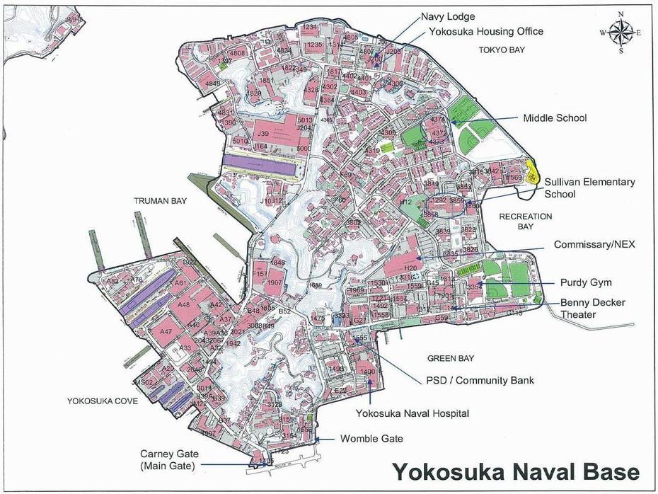 Us Bases Japan, Yokohama, Base, Yokosuka, Japan