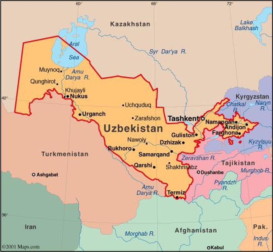 Uzbekistan On World, Uzbekistan Cities, Clocks, Uchqŭrghon Shahri, Uzbekistan