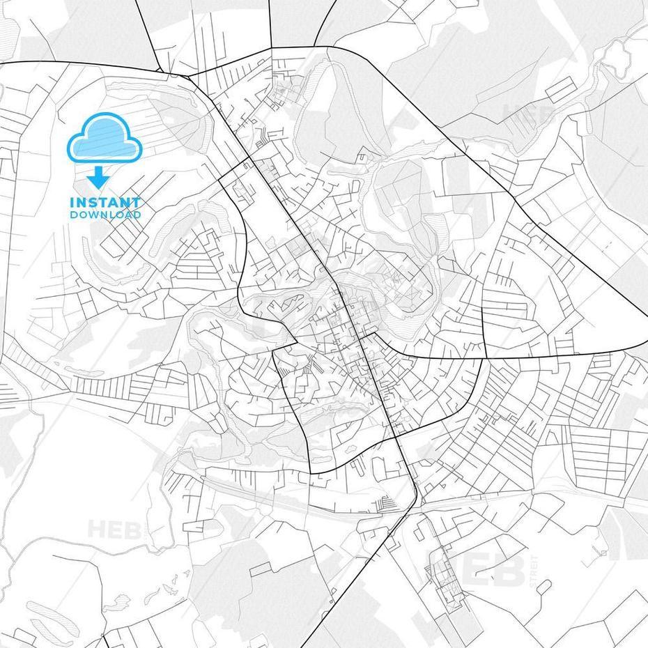 Vector Pdf Map Of Myrhorod, Ukraine – Hebstreits Sketches | Map …, Myrhorod, Ukraine, Ukraine  In English, Ukraine Oblasts