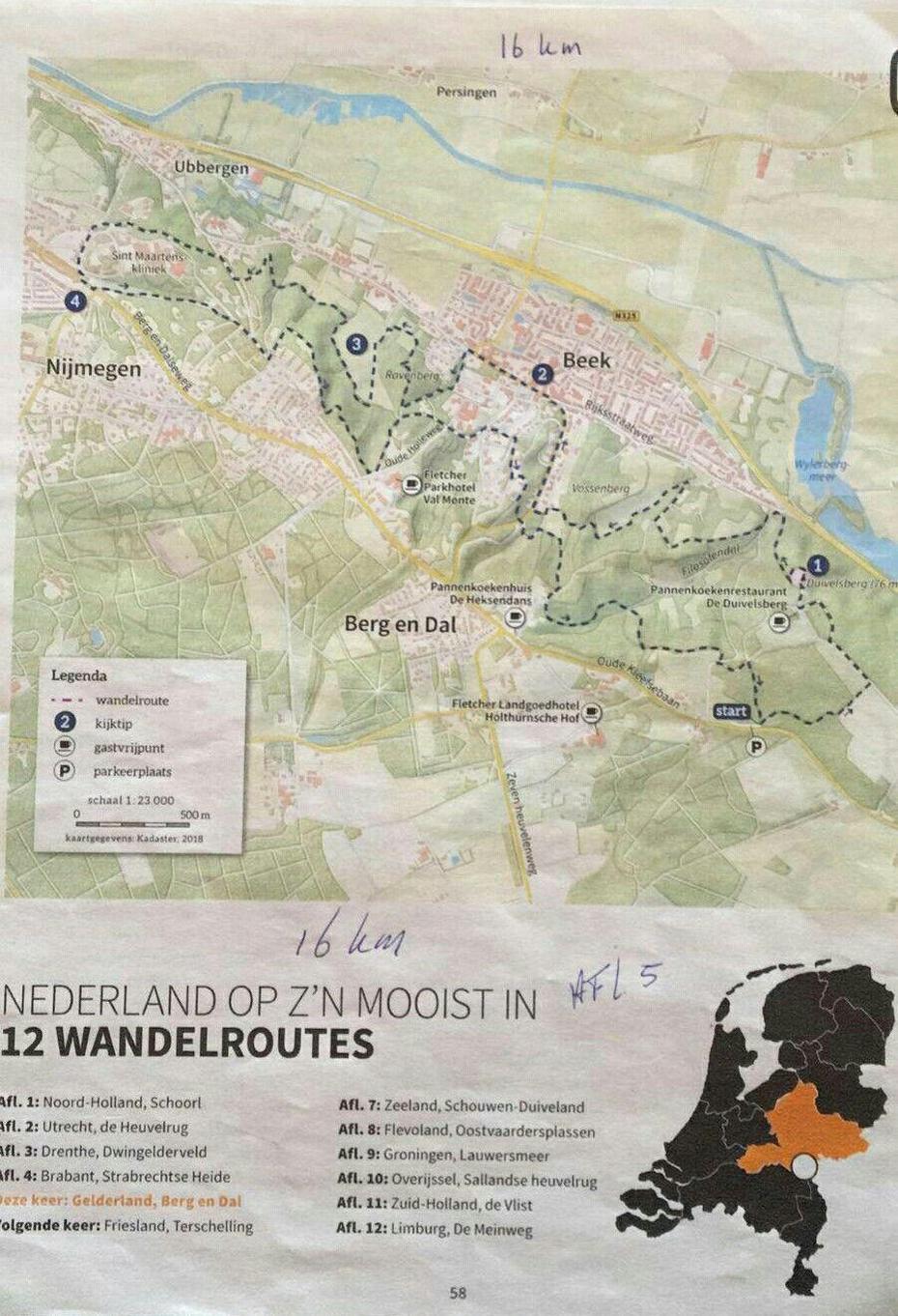 Berg En Dal Suriname, Berg En Dal Kruger, Wandelroute, Berg En Dal, Netherlands