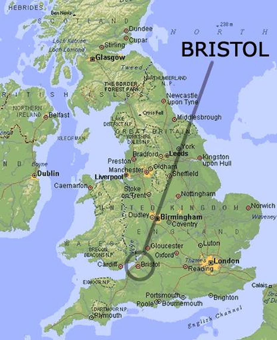 Bristol Map And Bristol Satellite Image, Bristol, United Kingdom, Clifton Bristol, Bristol Location