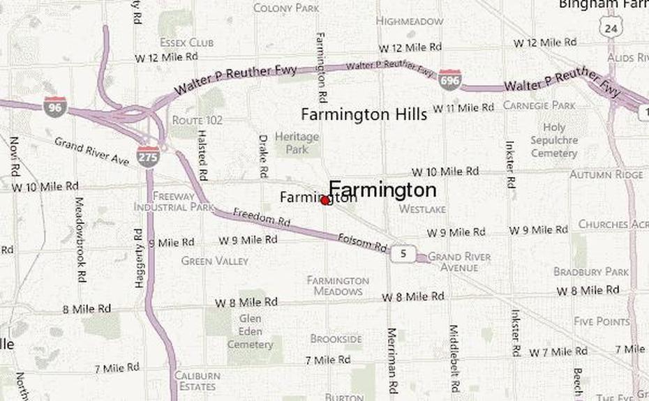 Farmington, Wolverine State Location Guide, Farmington, United States, Farmington Hills, Farmington Ny